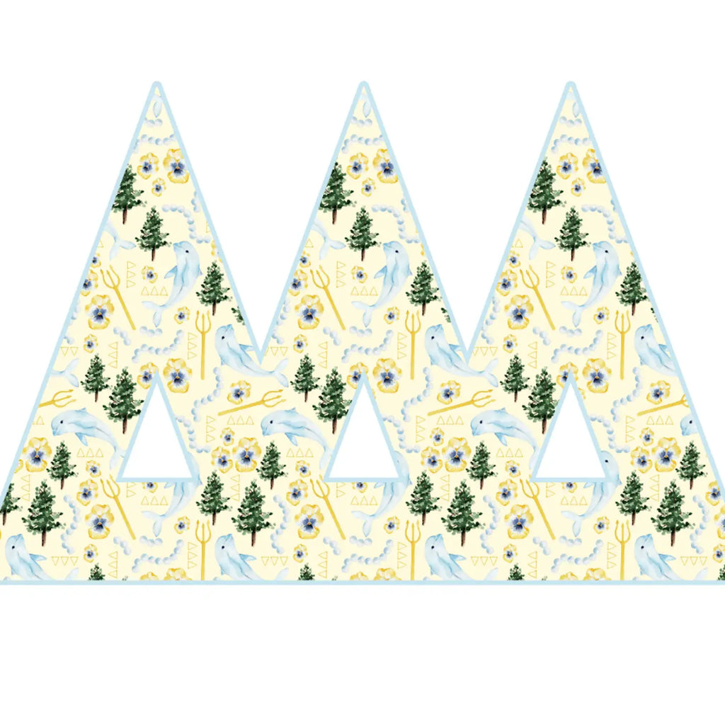 Delta Delta Delta Acrylic Shelfie