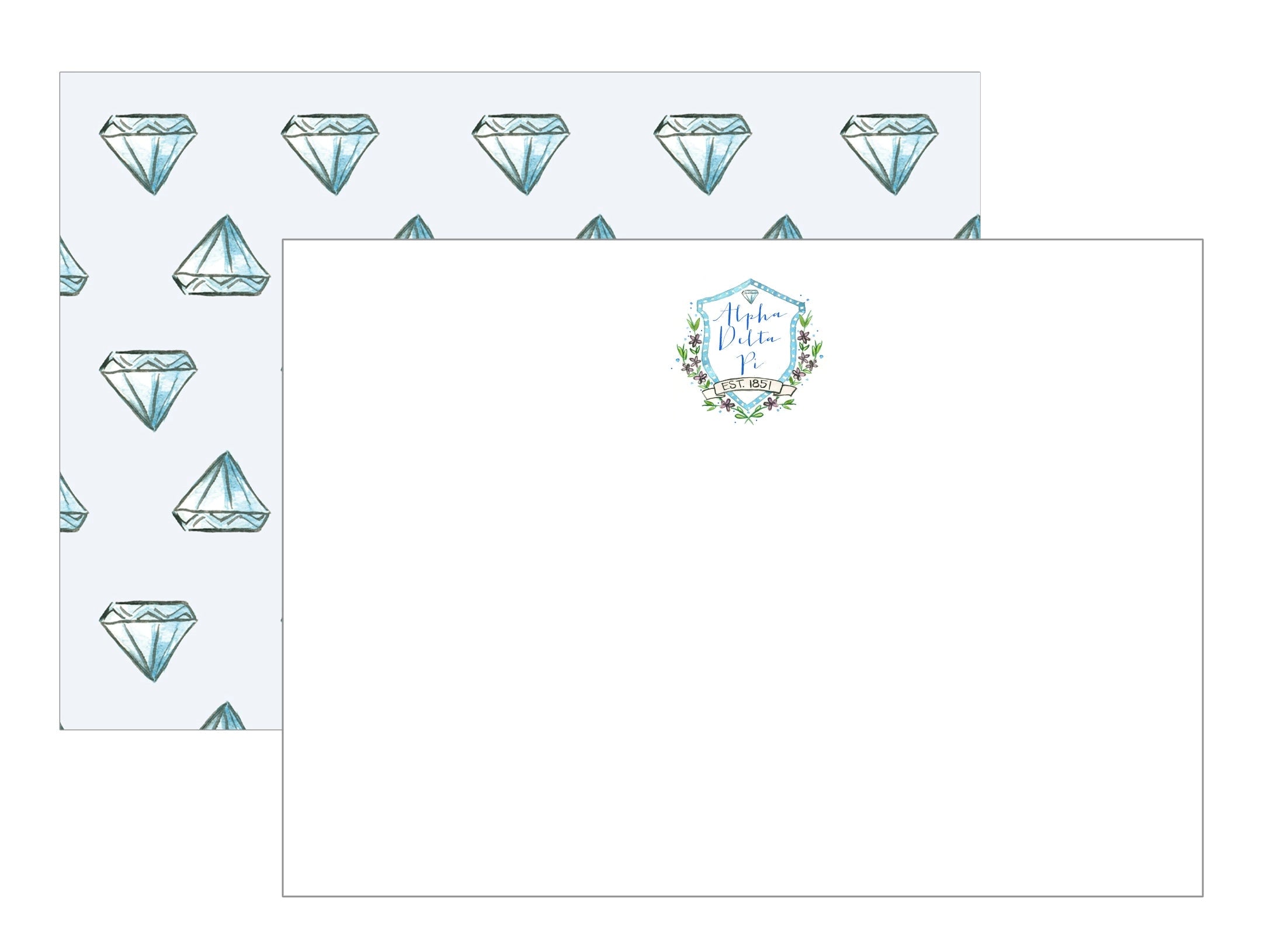 Alpha Delta Pi Note Card Set