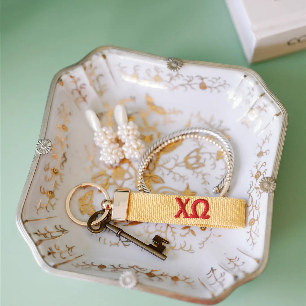 Chi Omega Keychain