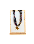 Chi Omega Letter Star Scarf