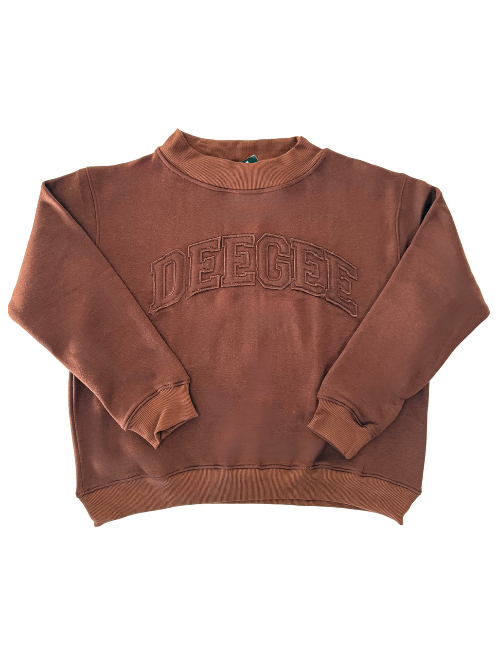 Delta Gamma Brown Mockneck