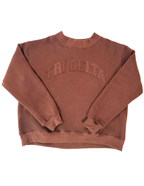 Delta Delta Delta Brown Mockneck