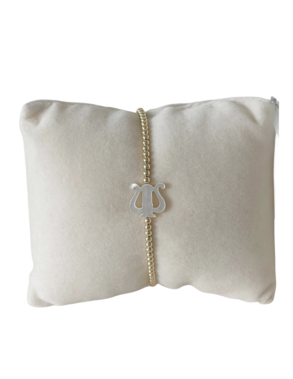 Alpha Chi Omega Lyre Bracelet