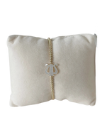 Alpha Chi Omega Lyre Bracelet