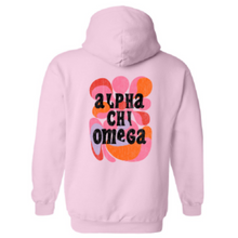 Load image into Gallery viewer, Alpha Chi Omega Groovy Hoodie