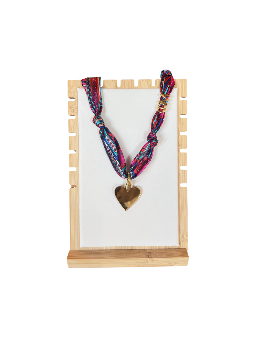 Phi Mu Letter Heart Scarf