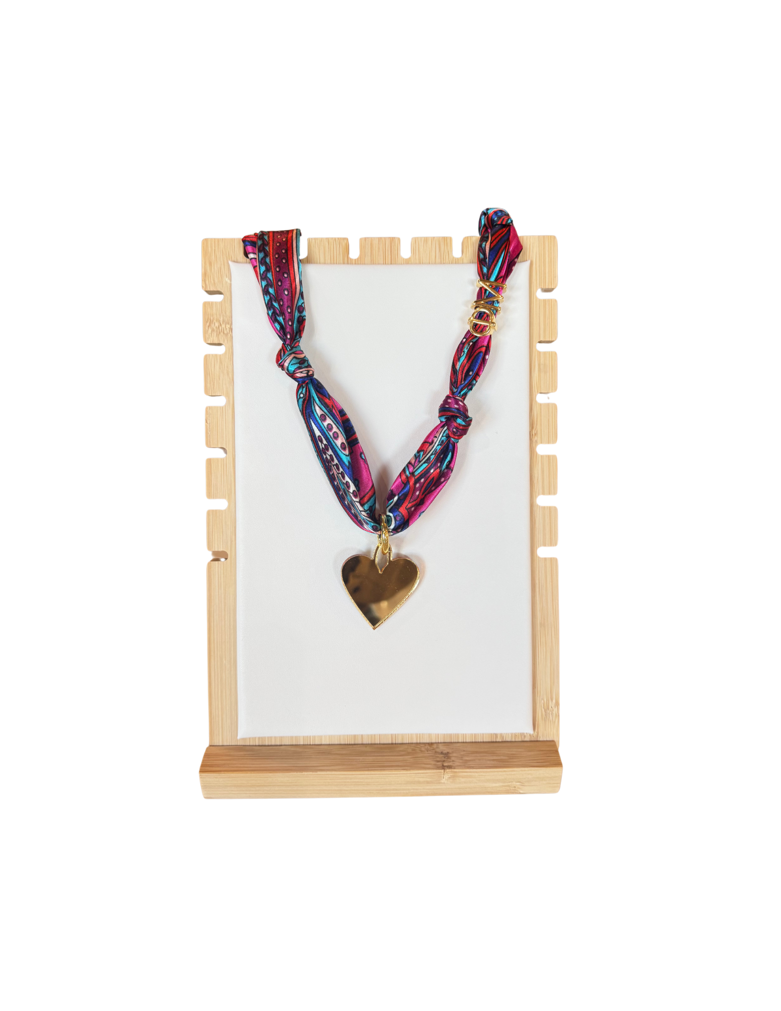 Phi Mu Letter Heart Scarf