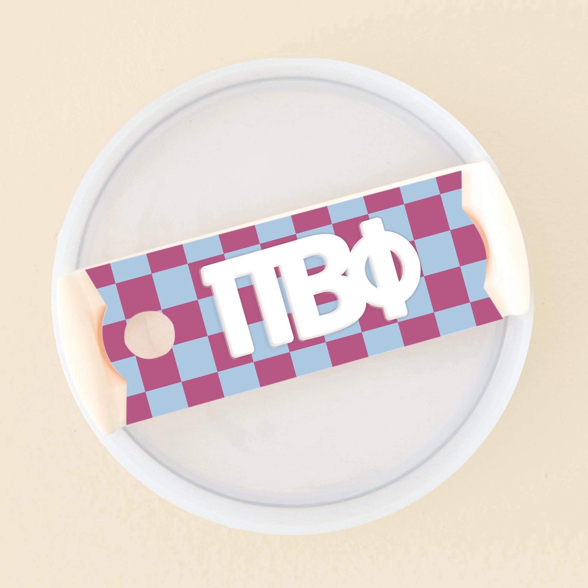 Pi Beta Phi Lid Tag