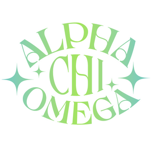 Alpha Chi Omega Dazzle Chambray T-Shirt