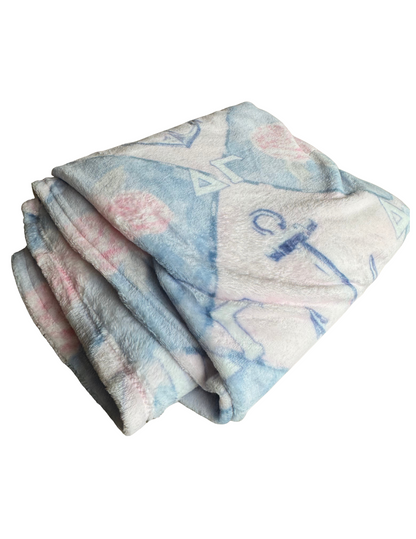 Delta Gamma Throw Blanket