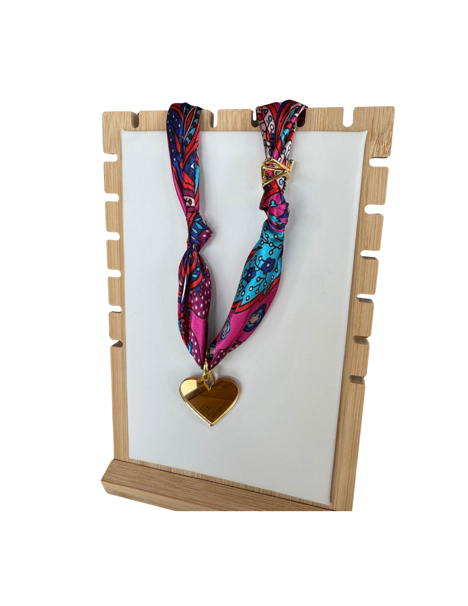 Delta Gamma Letter Heart Scarf