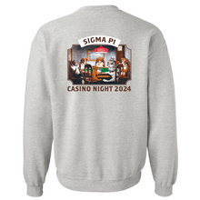 Load image into Gallery viewer, Sigma Pi University of Arkansas Casino Night Crewneck