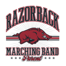 Load image into Gallery viewer, Razorback Marching Band Parent short sleeve T-shirt