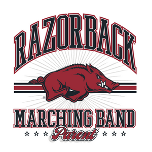 Razorback Marching Band Parent short sleeve T-shirt