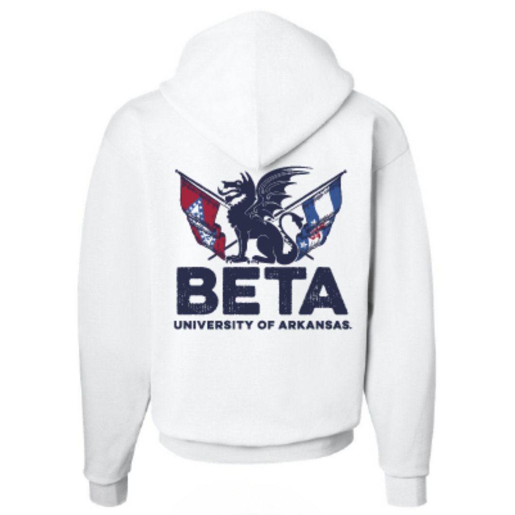 Beta Theta Pi Flag Gildan Hoodie