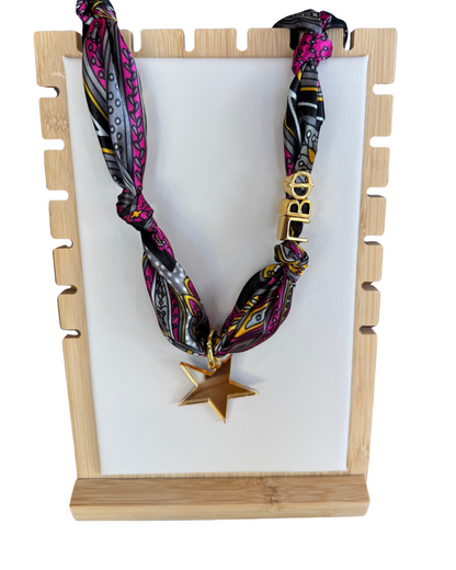 Pi Beta Phi Letter Star Scarf