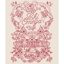 Load image into Gallery viewer, Chi Omega Crush T-Shirt