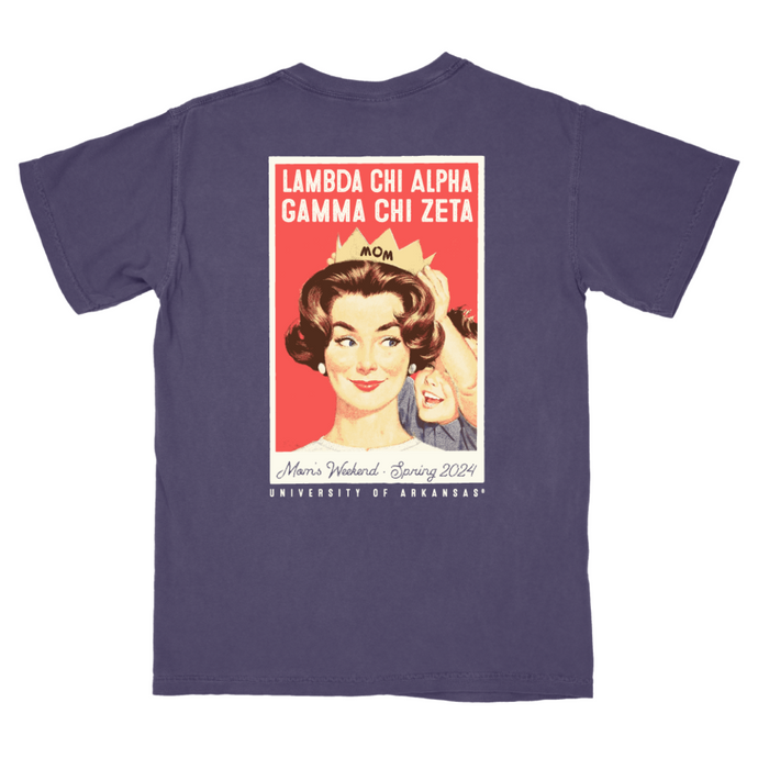 Lambda Chi Alpha Arkansas Mom's Day T-Shirt