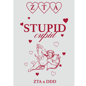 Zeta Tau Alpha Stupid Cupid Crewneck