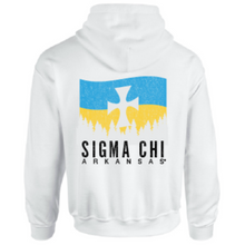 Load image into Gallery viewer, Sigma Chi Arkansas Flag Hoodie