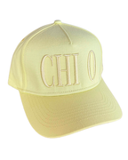 Chi Omega Pastel Tone-on-Tone Hat