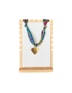 Alpha Chi Omega Letter Heart Scarf