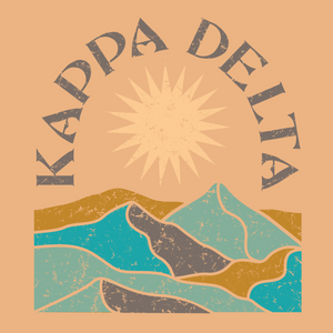 Kappa Delta Desert Sun Hoodie