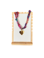 Alpha Chi Omega Letter Heart Scarf