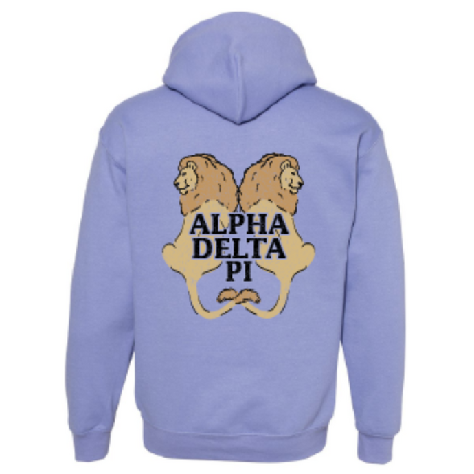 Alpha Delta Pi Lion Hoodie