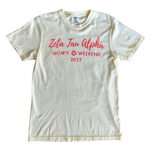 Load image into Gallery viewer, Zeta Tau Alpha UofA Mom&#39;s Day 2022 T-Shirt
