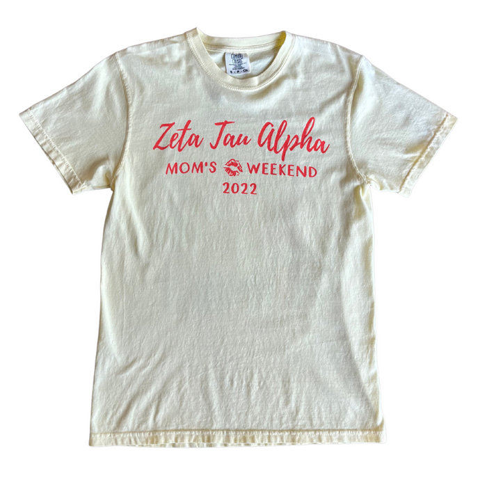 Zeta Tau Alpha UofA Mom's Day 2022 T-Shirt