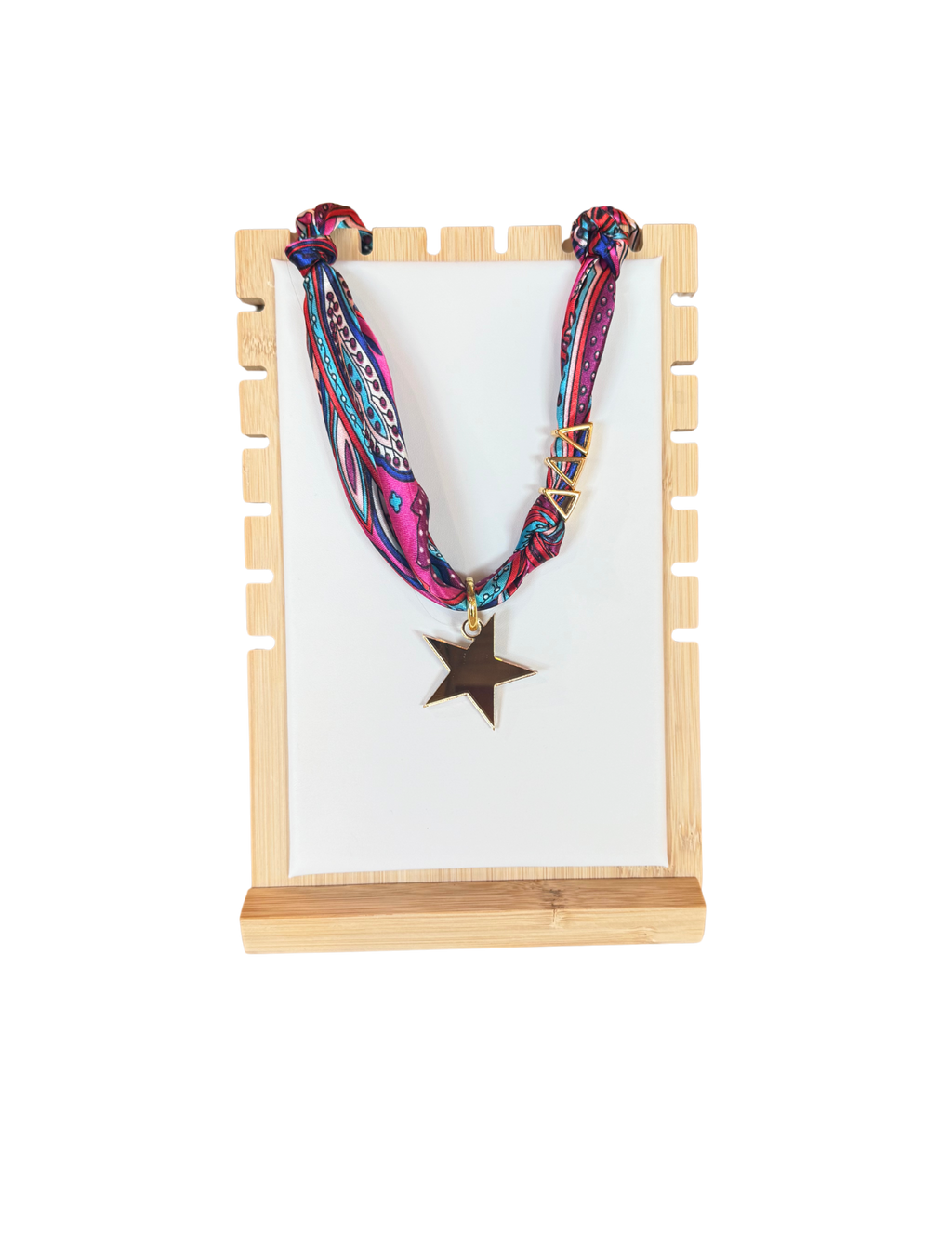 Delta Delta Delta Letter Star Scarf