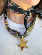 Delta Delta Delta Letter Star Scarf