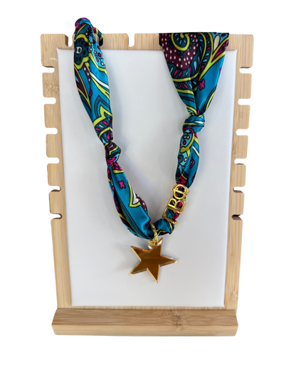 Pi Beta Phi Letter Star Scarf