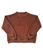 Alpha Delta Pi Brown Mockneck