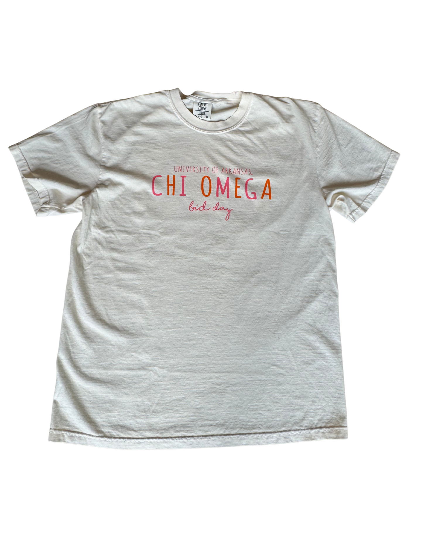 Chi Omega Arkansas Bid Day Shirt