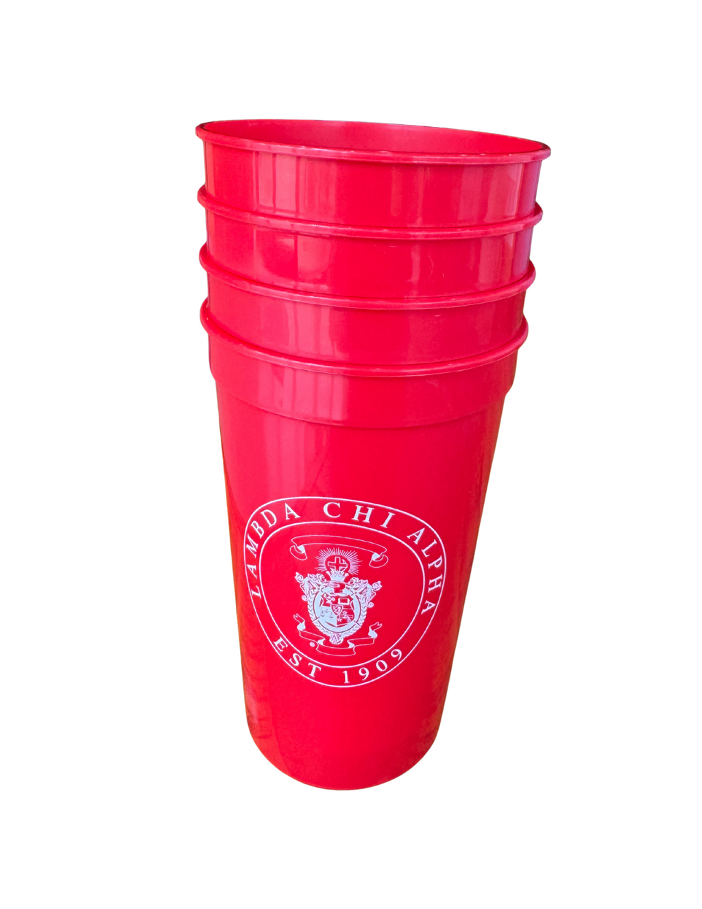 Lambda Chi Alpha Crest Stadium Cups