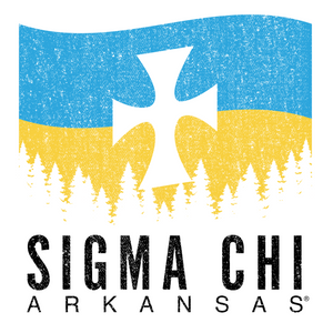 Sigma Chi Arkansas Flag Hoodie
