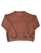 Alpha Chi Omega Brown Mockneck