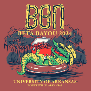 Beta Bayou University of Arkansas T-Shirt