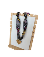 Delta Gamma Letter Heart Scarf