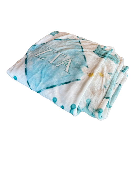 Zeta Tau Alpha Throw Blanket