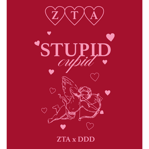 Zeta Tau Alpha Stupid Cupid Crewneck