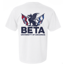 Load image into Gallery viewer, Beta Theta Pi Flag Comfort Colors T-shirt