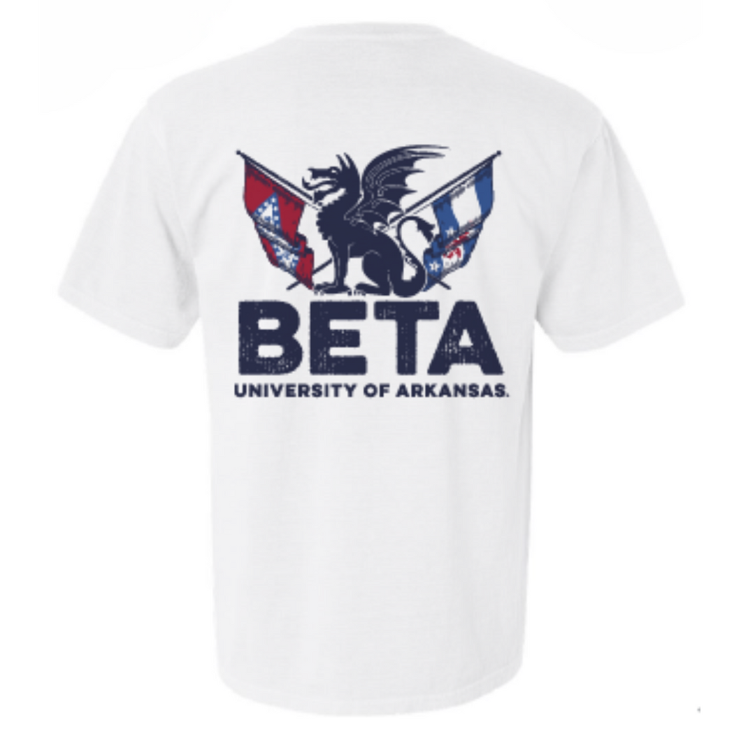 Beta Theta Pi Flag Comfort Colors T-shirt