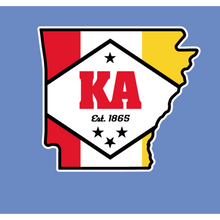 Load image into Gallery viewer, Kappa Alpha Order Flag Polo