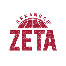 Load image into Gallery viewer, Zeta Tau Alpha University of Arkansas Basketball Crewneck