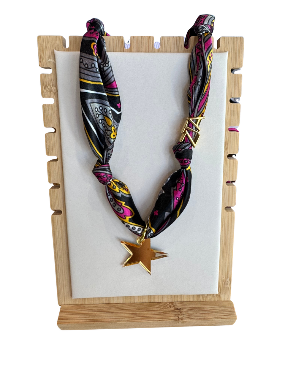 Zeta Tau Alpha Letter Star Scarf