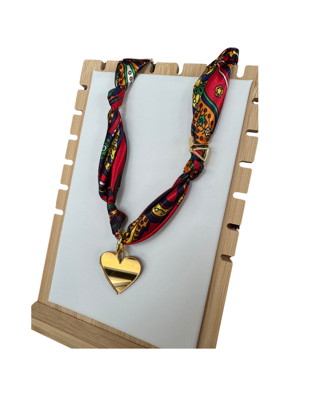 Delta Gamma Letter Heart Scarf