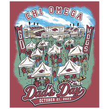 Load image into Gallery viewer, Chi Omega Dad&#39;s Day T-shirt 2023